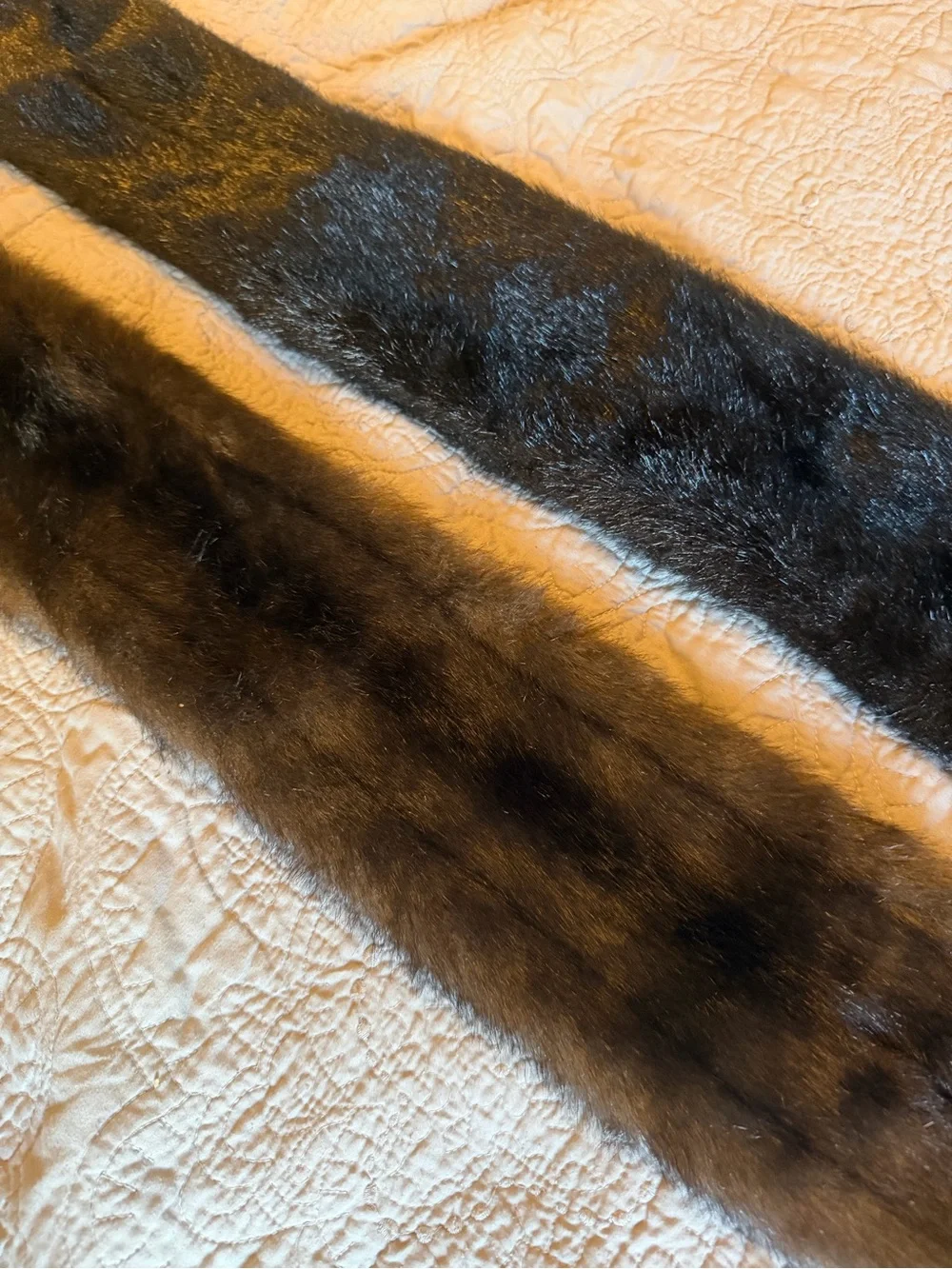 Forever your girl plush faux